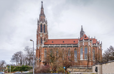 Obraz premium Holy Cross Church, Munich, Germany