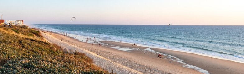 Panorama Biscarrosse - côte landaise