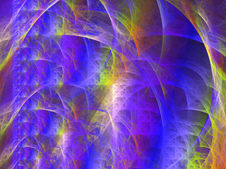 Naklejka premium Imaginatory fractal Texture Image
