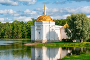 Turkish bath in Catherine park, Tsarskoe Selo (Pushkin), Saint Petersburg, Russia