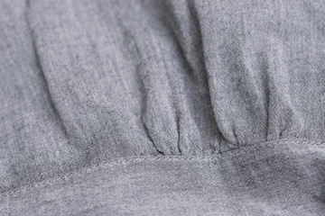 creased gray textile background texture