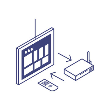 tablet device with router technology