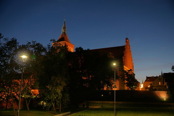Fototapeta na wymiar Olsztyn - Katedra św. Jakuba