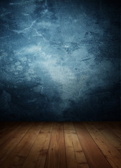 grunge empty interior room.