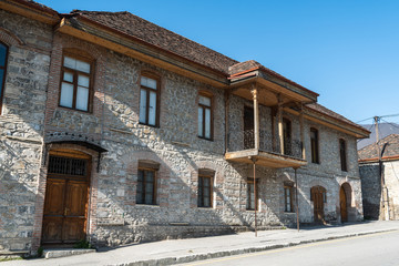 Historic building in Sheki town in Azerbaijan.