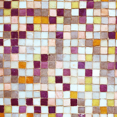 mosaic tiles.