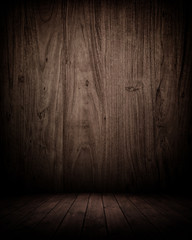 dark empty interior room. may used as background.