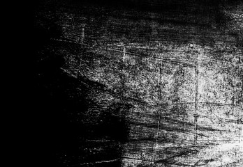 Black and white hand painted background texture with grunge brush strokes