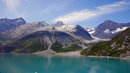 Naklejka na ściany i meble Glacier Bay Alaska