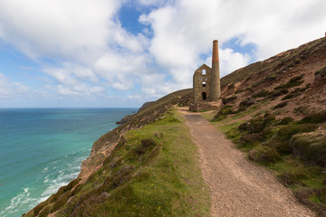 Wheal Coates tin mine Cornwall Chapel Porth  St Agnes