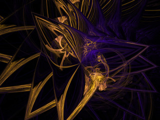 Imaginatory fractal Texture Image