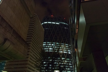 skyscraper night