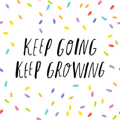 Be kind - Cute hand drawn print