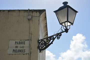 Antique Village Lantern