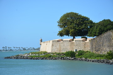 Old Spaniard Fortress Coastline