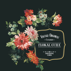 Beautiful flowers for your design and greeting cards for the holiday