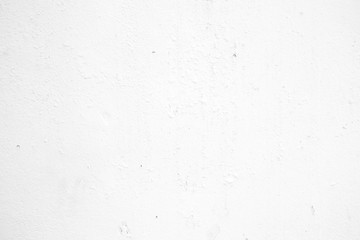 White Grunge Peeling Painted Concrete Wall Texture Background.
