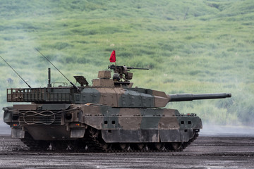 Naklejka premium 陸上自衛隊 戦車