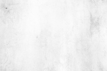 White Grunge Concrete Wall Texture Background.