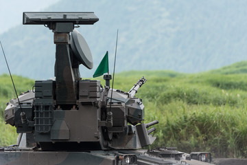 陸上自衛隊　自走対空機関砲