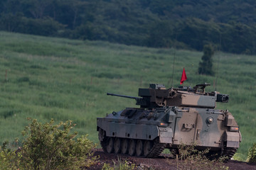 Fototapeta premium 陸上自衛隊 歩兵戦闘車