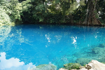 Blue hole in Vanuatu,Santo