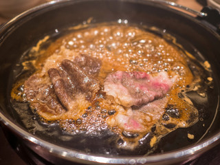 Japanese Sukiyaki hot pot
