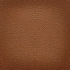 Fotobehang abstract brown textured leather background © prapann
