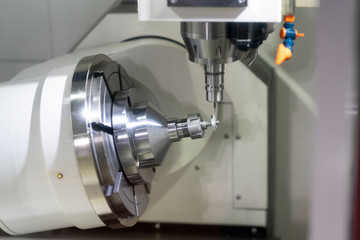 CNC machining center cutting mold