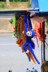 Fototapeta na wymiar Monkey doll