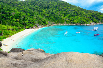 The beautiful scenery of the island in Thailand