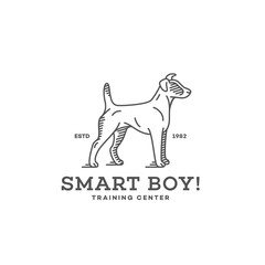 Fox terrier logo