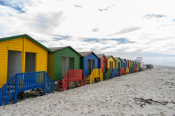 Naklejka premium Südafrika Tafelberg Kapstadt Waterfront Muizenberg
