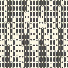 Seamless Chaotic Stripe Wallpaper. Decorative Fine Pattern