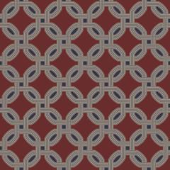 Fashionable geometric pattern, suitable for wallpaper pattern, textile and clothing
