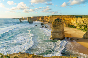 twelve apostles at sunset,great ocean road at port campbell, australia 35