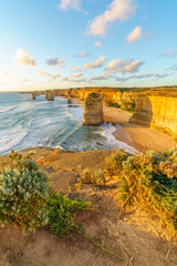twelve apostles at sunset,great ocean road at port campbell, australia 81