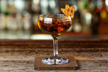 Cocktail on the basis of sherry