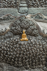 Wat Sri Suphan Temple, known as the Silver Temple, in Chiang Mai. Was built and decorated by silver handicraftsmen in 12 years.