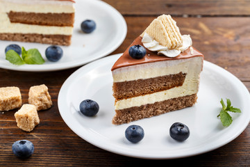 coffee cake on the table