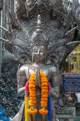 Wat Sri Suphan Temple, known as the Silver Temple, in Chiang Mai. Was built and decorated by silver handicraftsmen in 12 years.