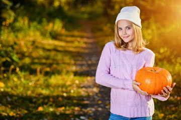 pumpkin in autumn