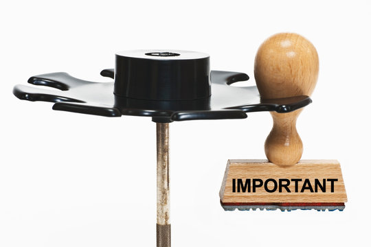 stamp important