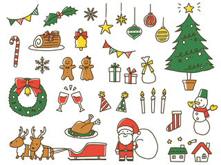 手書きクリスマス