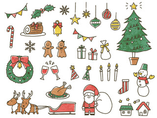 手書きクリスマス