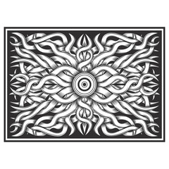 illustration of floral hand drawing vector, sun flower