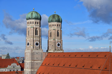 Blick auf die Frauenkirche | München