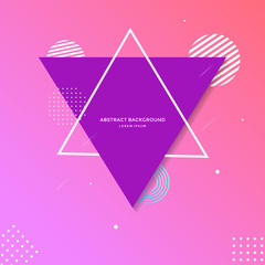 eometric shapes background. vector illustration. shapes design for banner, background.