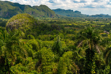 Vinales Valley site in Pinar del Rio of Cuba
