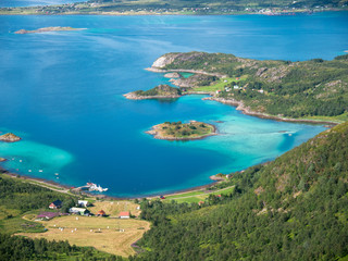 Obraz premium The landscape of the Lofoten islands